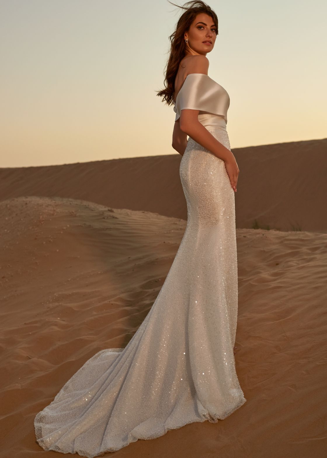 DANDO LONDON 2025 LOTUS WEDDING DRESS