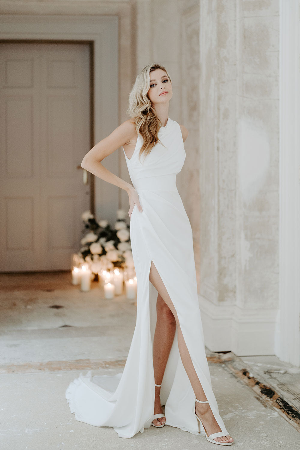 SUZANNE NEVILLE 2023 KATIKIES WEDDING DRESS