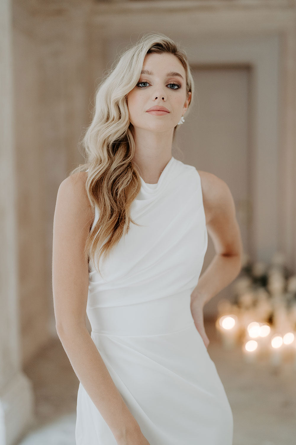 SUZANNE NEVILLE 2023 KATIKIES WEDDING DRESS