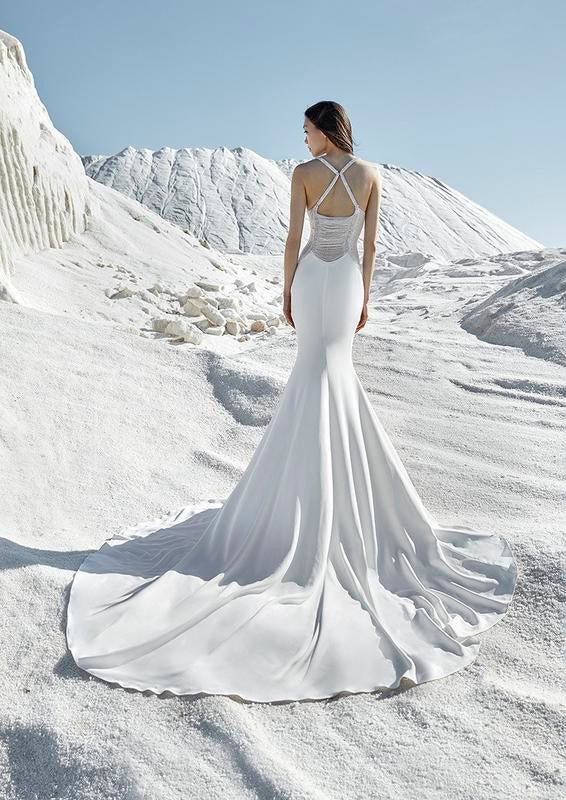 PRONOVIAS ANGELIC - ATELIER CREPE WEDDING DRESS