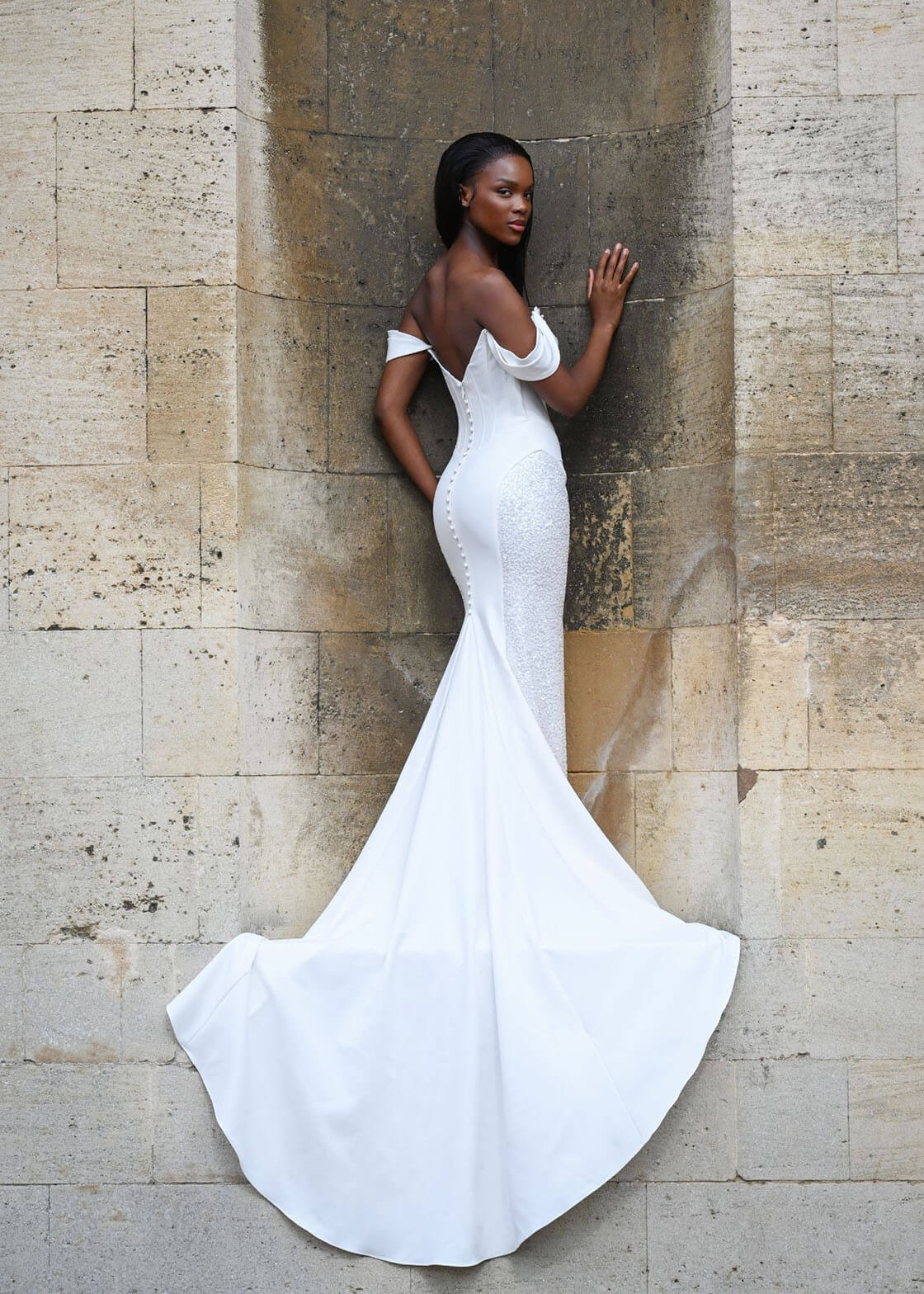 DANDO LONDON TINTAGEL WEDDING DRESS