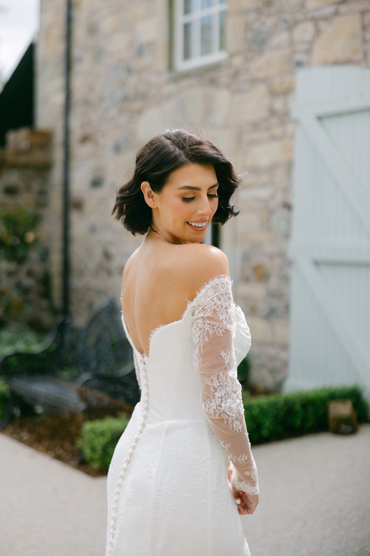 SUZANNE NEVILLE 2025 CAMOMILE WEDDING DRESS