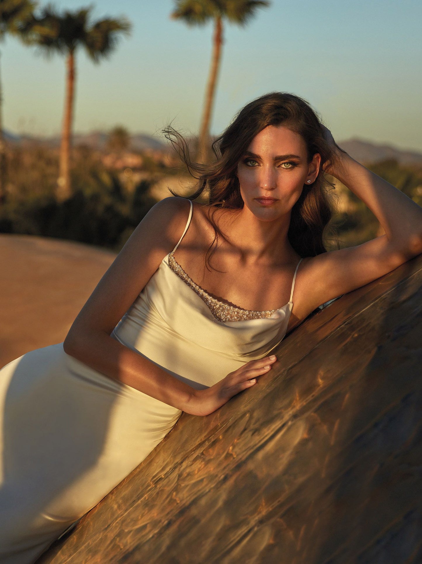 Ash by Pronovias Satin Wedding