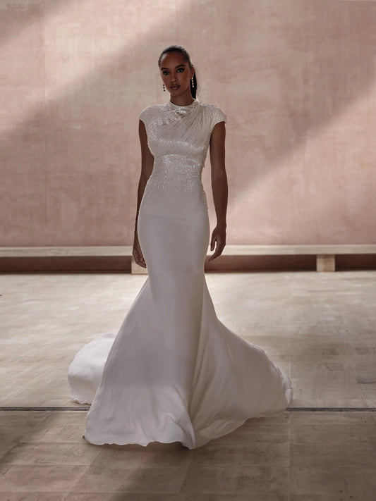 pronovias nihi | keyhole back wedding dress