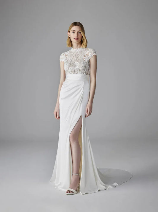 Pronovias Agathy Mermaid Wedding Dress