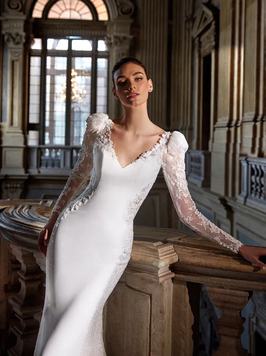 PRONOVIAS 2024 ABSIDIAN WEDDING DRESS