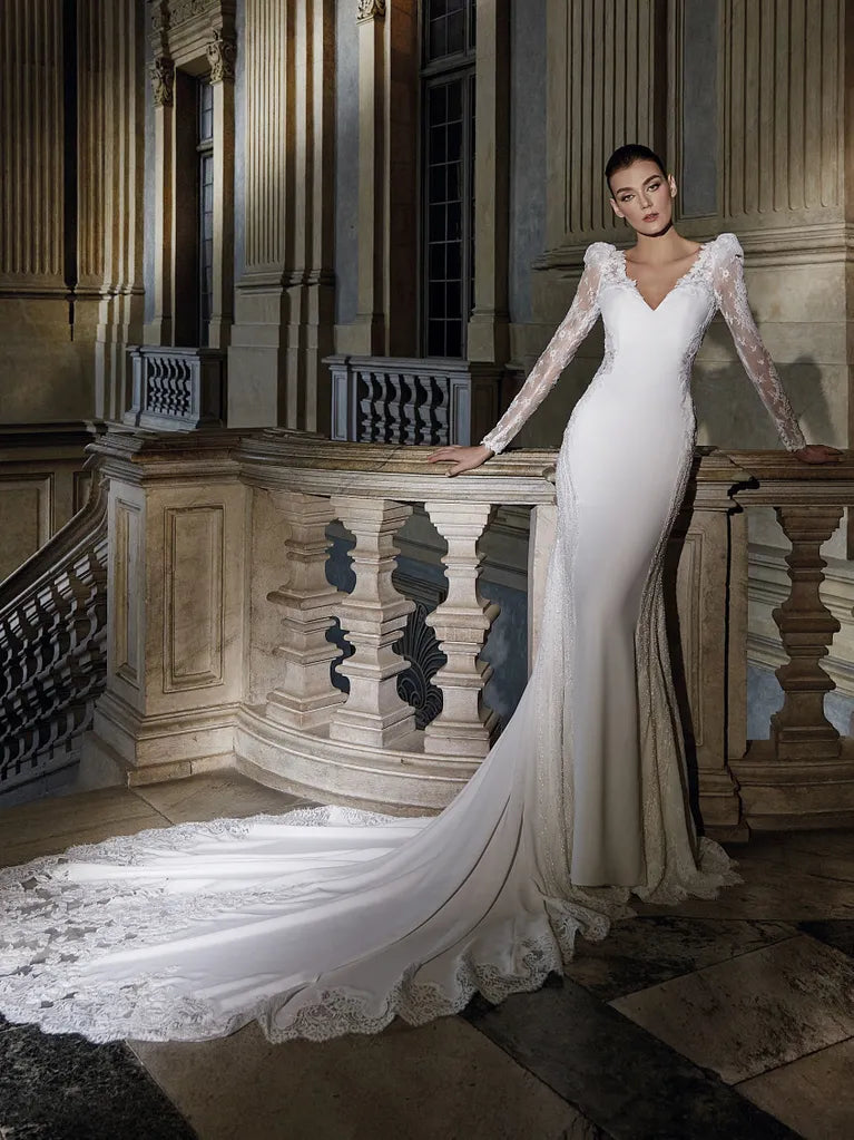 PRONOVIAS 2024 ABSIDIAN WEDDING DRESS