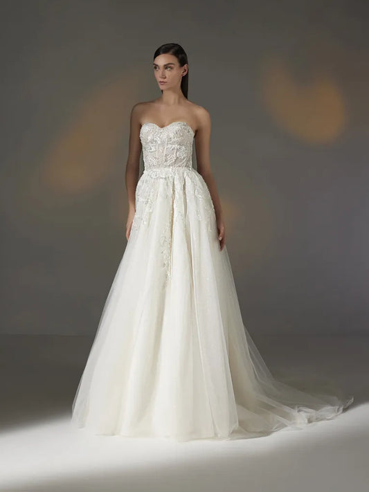 PRONOVIAS PRIVEE 2025 MARVELY WEDDING DRESS