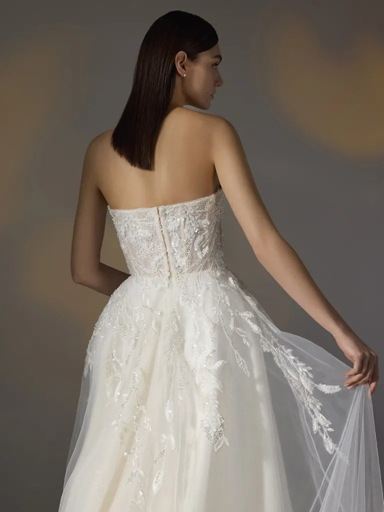 PRONOVIAS PRIVEE 2025 MARVELY WEDDING DRESS