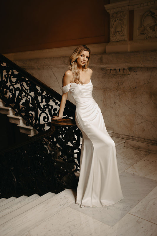 SUZANNE NEVILLE 2024 DEGAS WEDDING DRESS