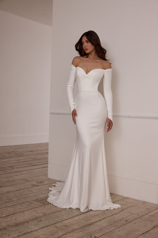 SUZANNE NEVILLE 2025 DAHLIA WEDDING DRESS
