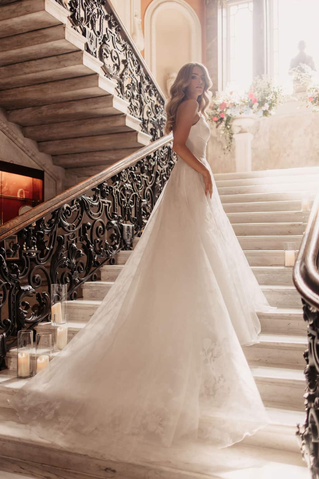 SUZANNE NEVILLE 2024 ROSSINI WEDDING DRESS