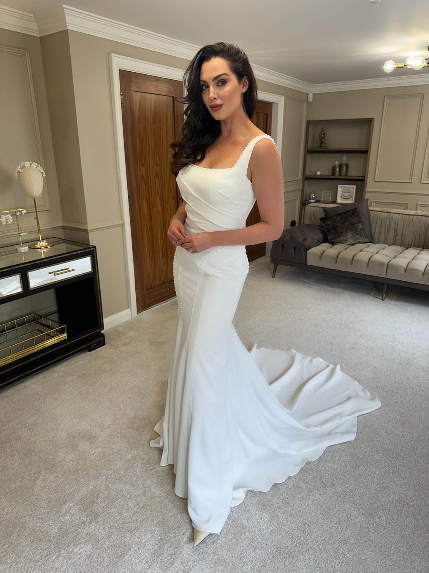 DANDO LONDON BESPOKE TULIP 2025 WEDDING DRESS