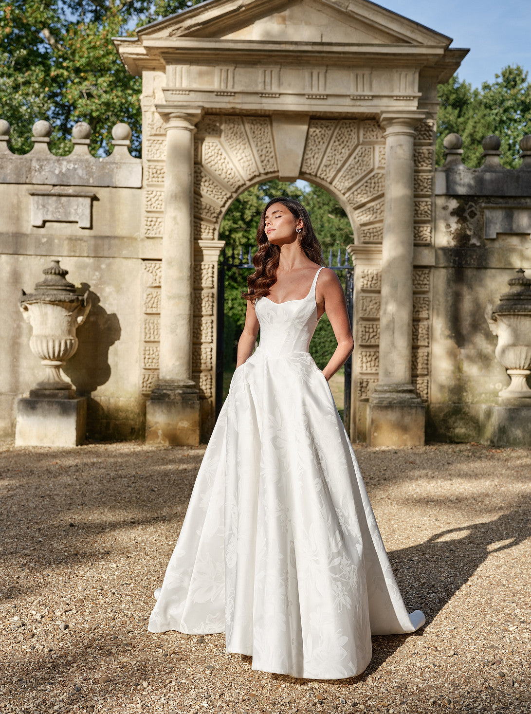 SUZANNE NEVILLE 2026 PANACHE WEDDING DRESS (PLAIN MIKADO)