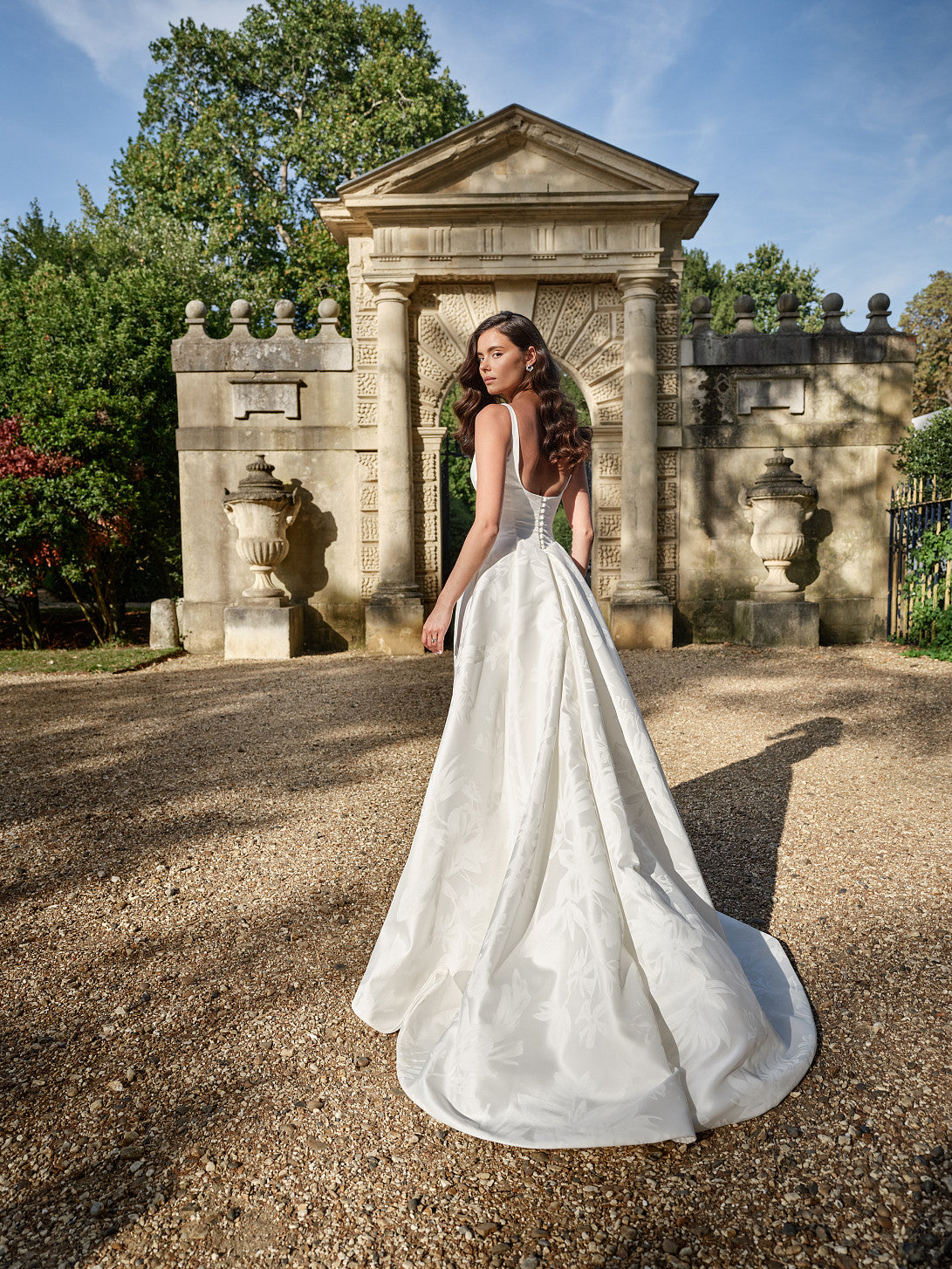 SUZANNE NEVILLE 2026 PANACHE WEDDING DRESS (PLAIN MIKADO)