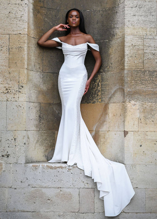 DANDO LONDON TINTAGEL WEDDING DRESS
