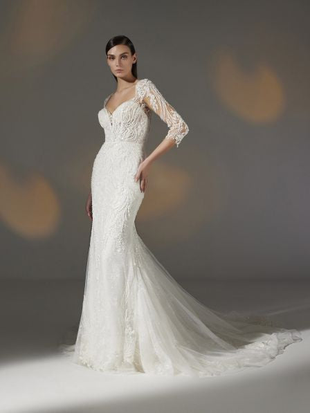 PRONOVIAS 2025 HAY WEDDING DRESS