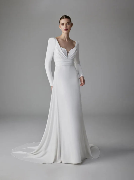 PRONOVIAS 2025 OCCITANIA WEDDING DRESS