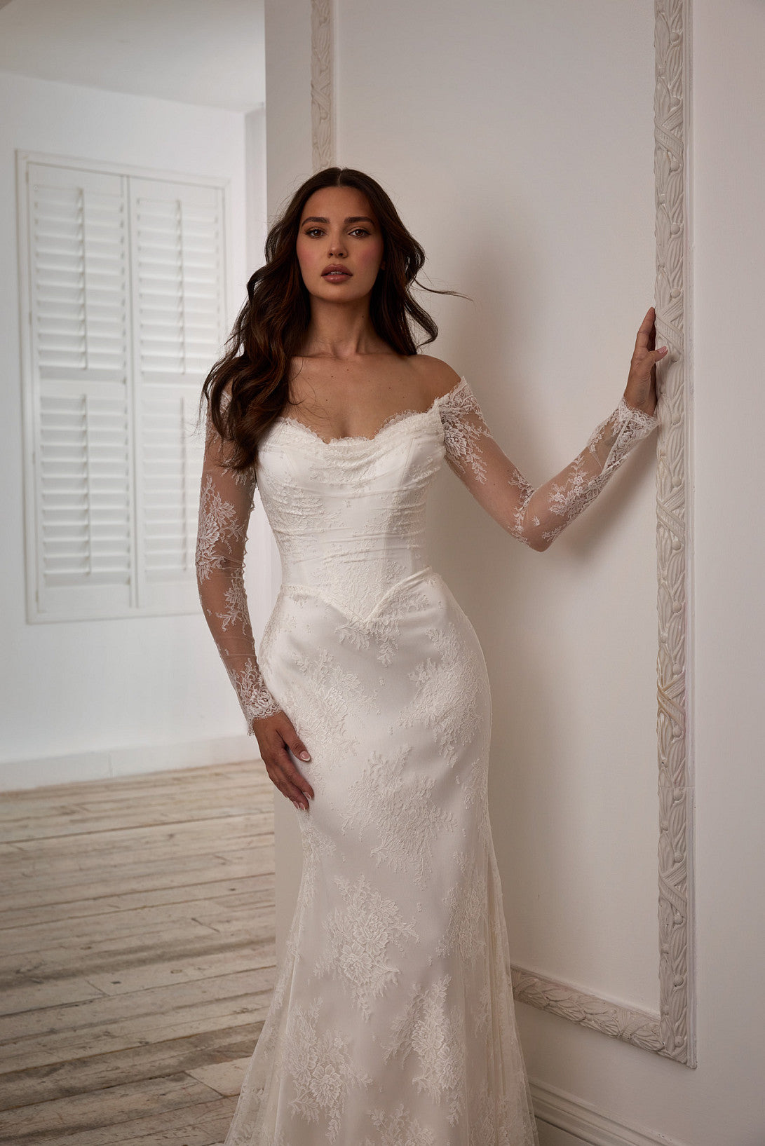 SUZANNE NEVILLE 2025 CAMOMILE WEDDING DRESS