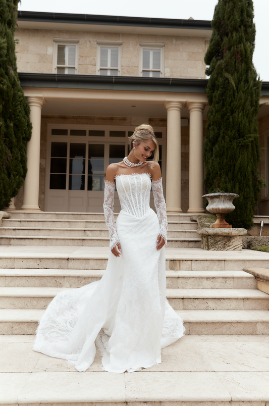 JANE HILL CLAREMOUNT WEDDING DRESS