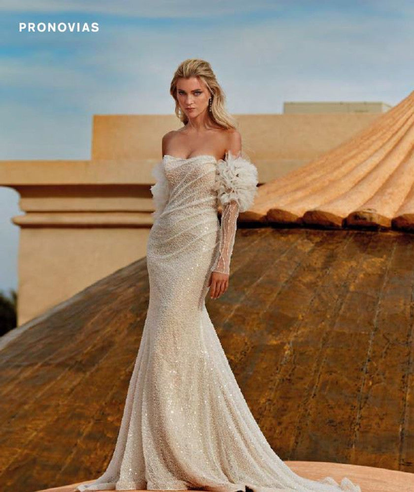 PRONOVIAS 2024 CALEDONIA WEDDING DRESS