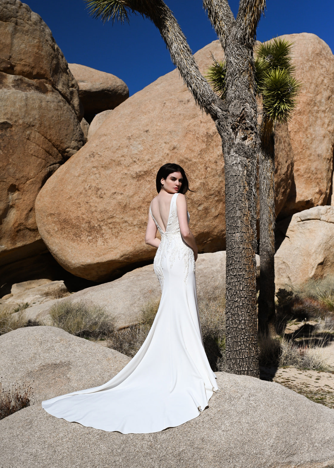 DANDO LONDON 2025 HUNTINGTON WEDDING DRESS