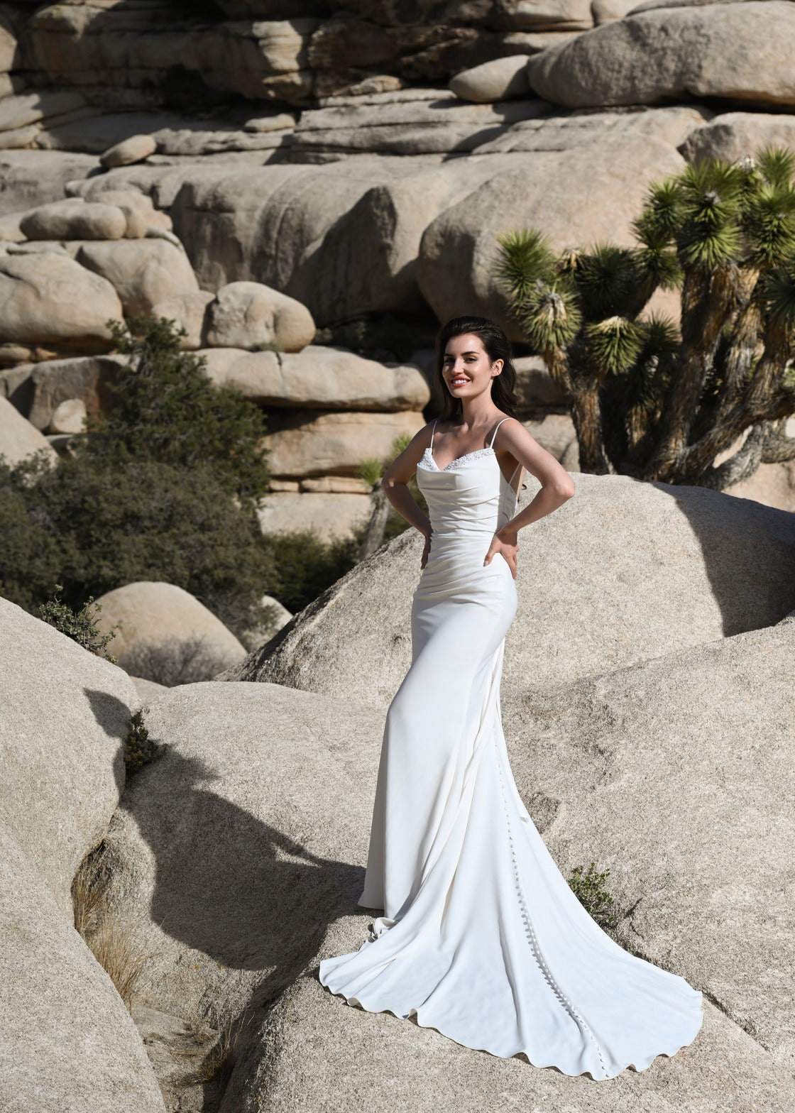 DANDO LONDON 2025 ESCONDIDO WEDDING DRESS