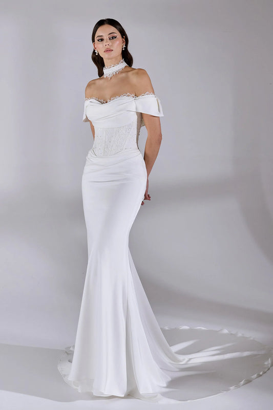 AVENUE BY JOSEPHINE SCOTT CELINE WEDDING DRESS